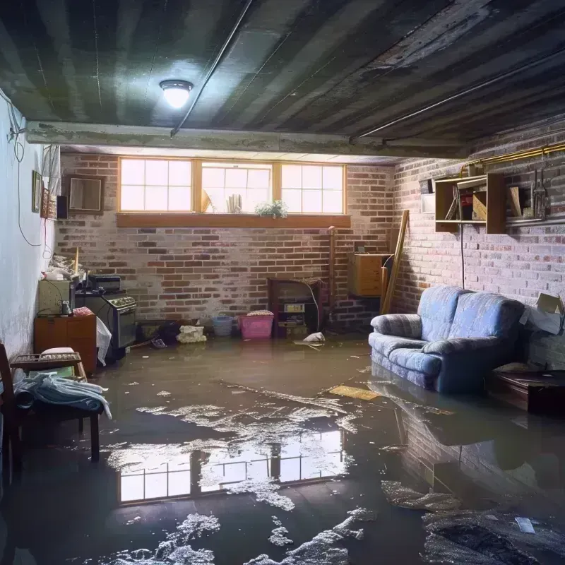 Flooded Basement Cleanup in Linden, TN